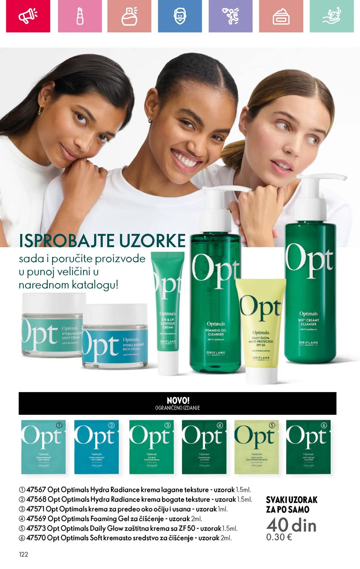 Oriflame kataloška ponuda sniženja