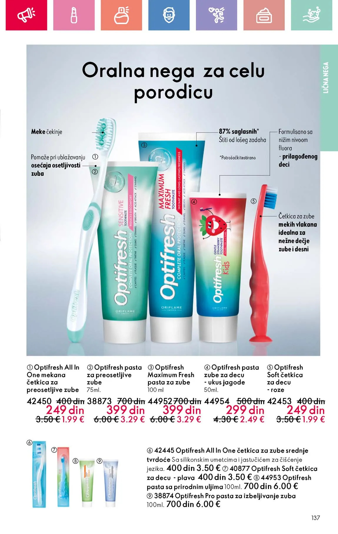 Oriflame kataloška ponuda sniženja