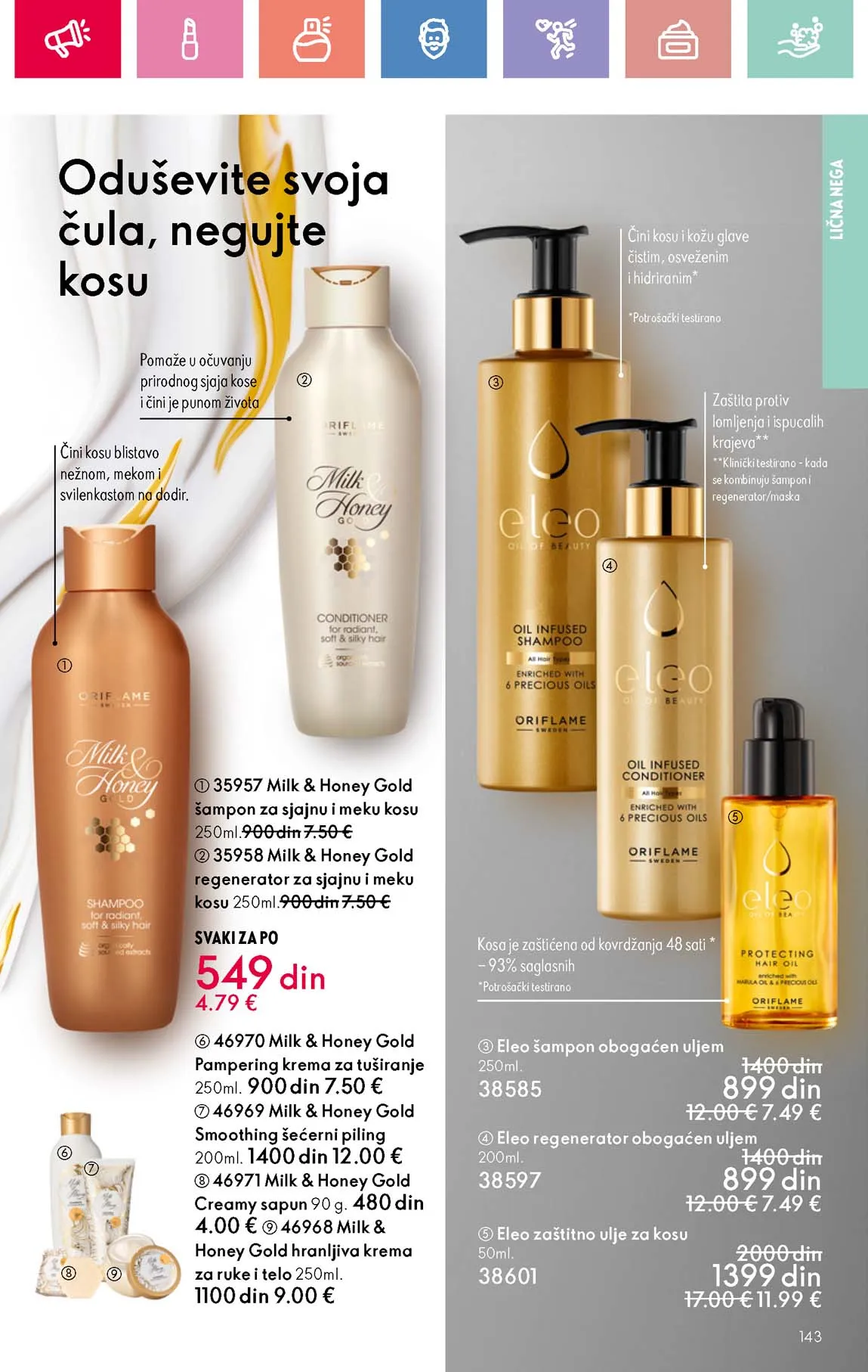 Oriflame kataloška ponuda sniženja