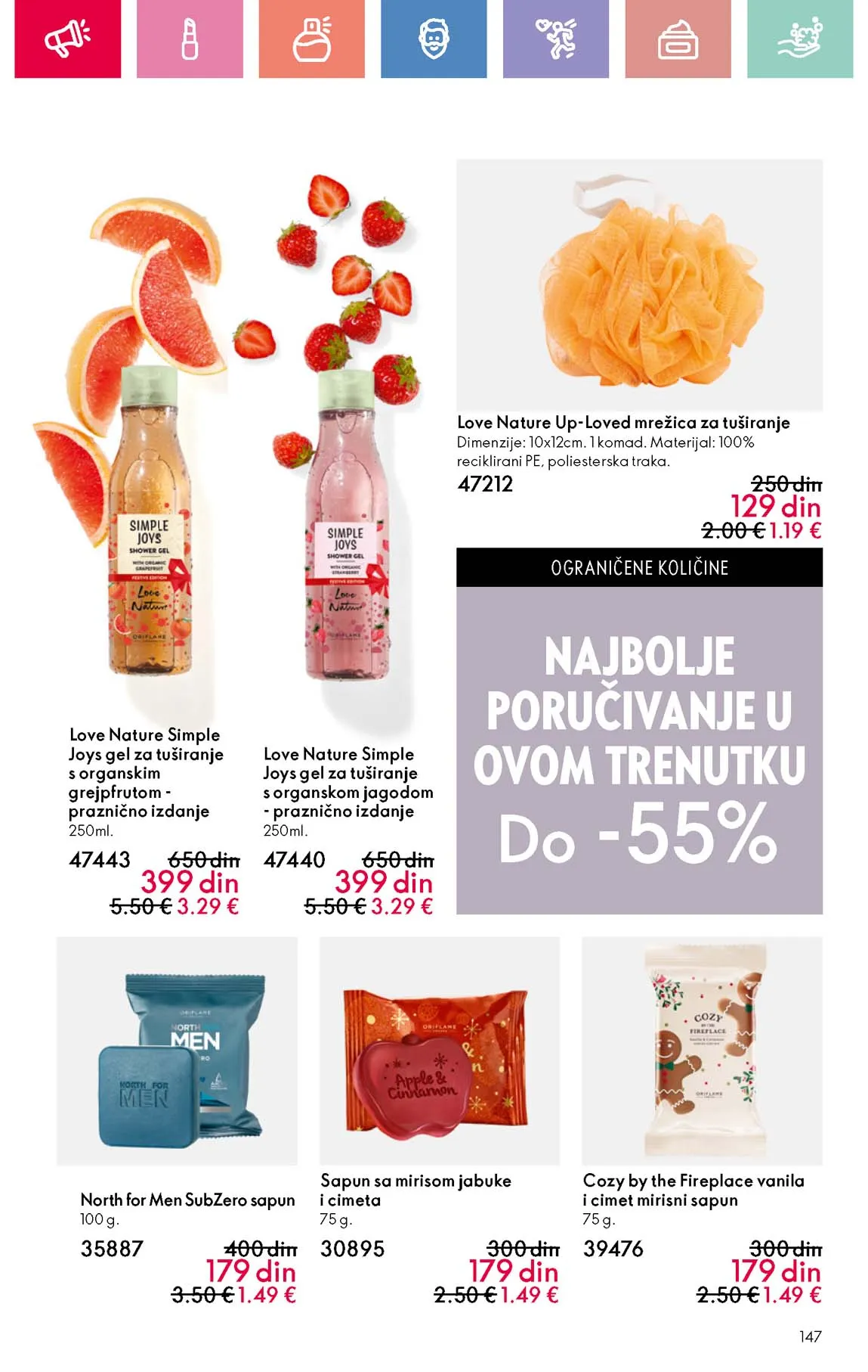 Oriflame kataloška ponuda sniženja