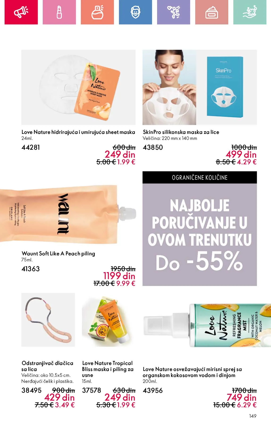 Oriflame kataloška ponuda sniženja
