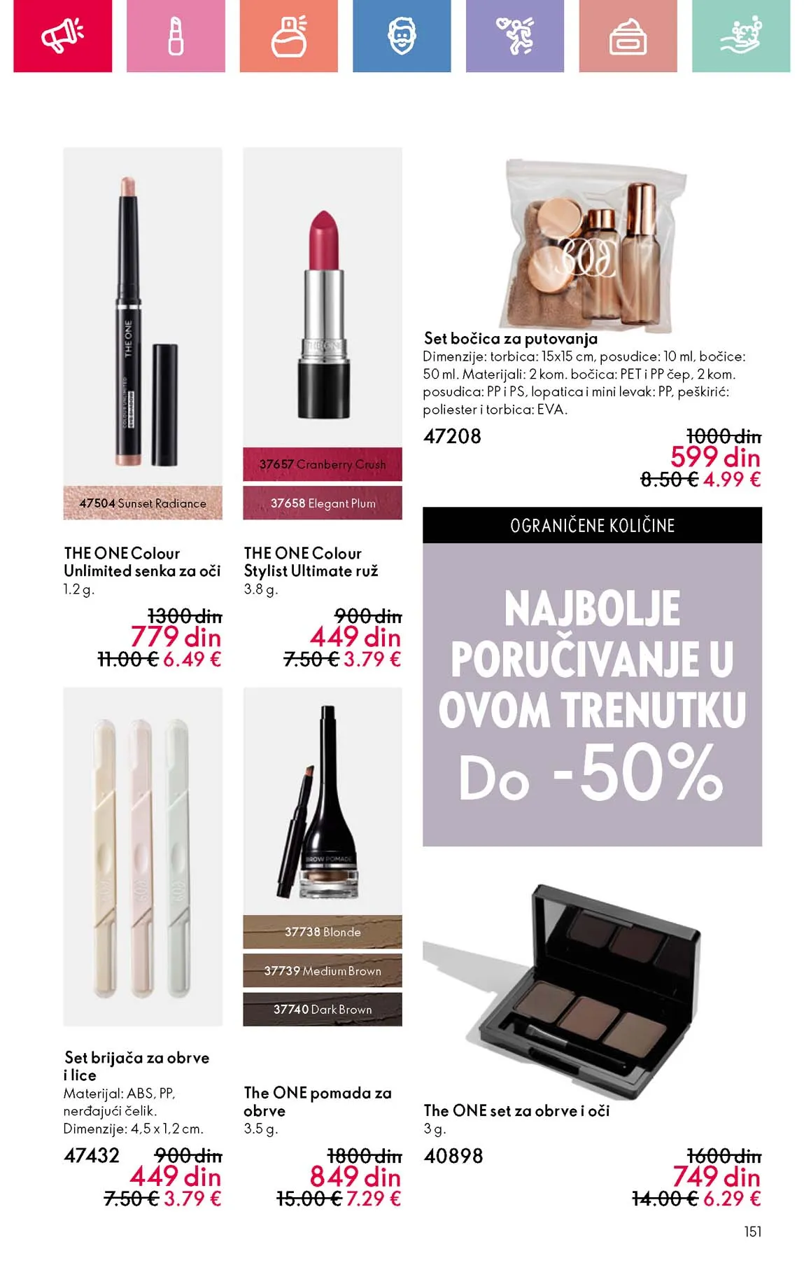 Oriflame kataloška ponuda sniženja