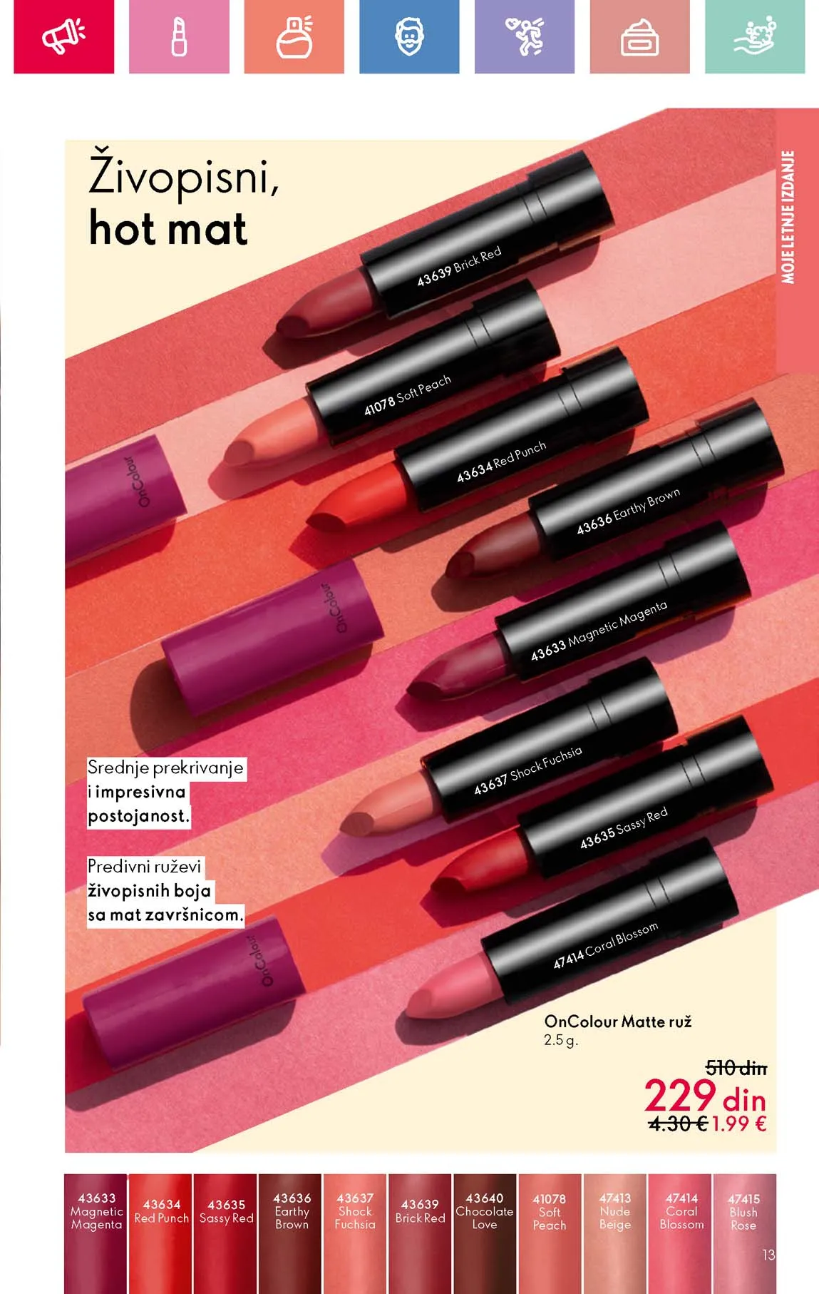 Oriflame kataloška ponuda sniženja