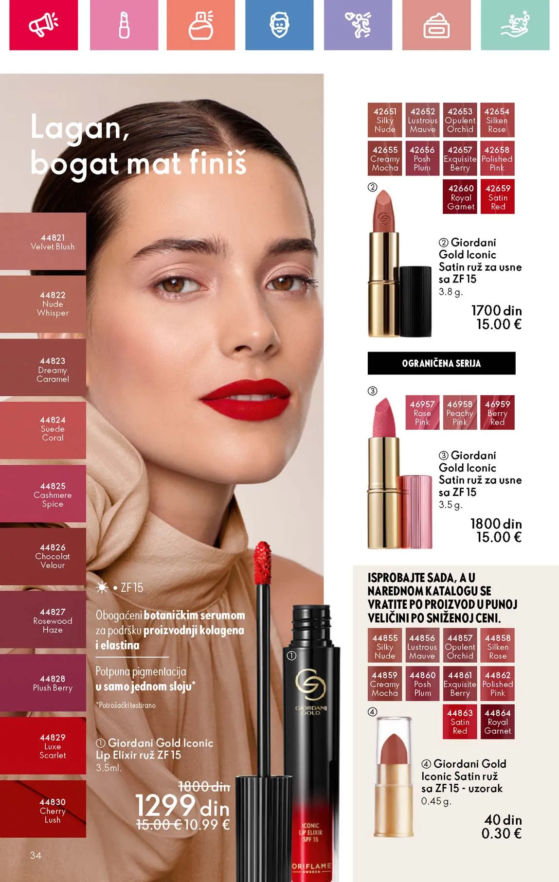 Oriflame kataloška ponuda sniženja
