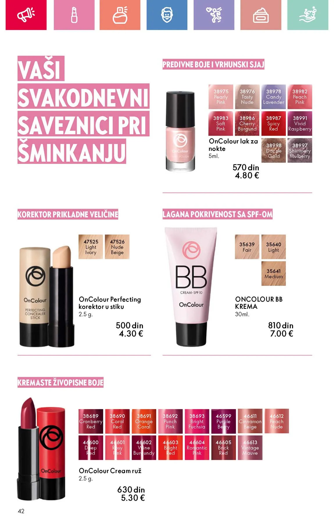 Oriflame kataloška ponuda sniženja