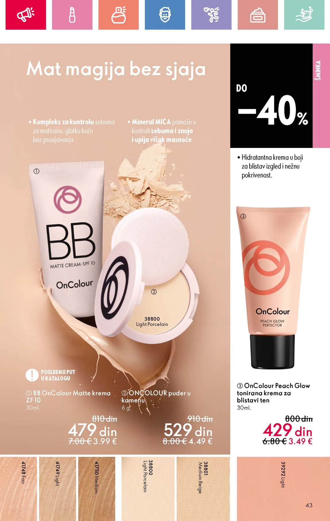 Oriflame kataloška ponuda sniženja