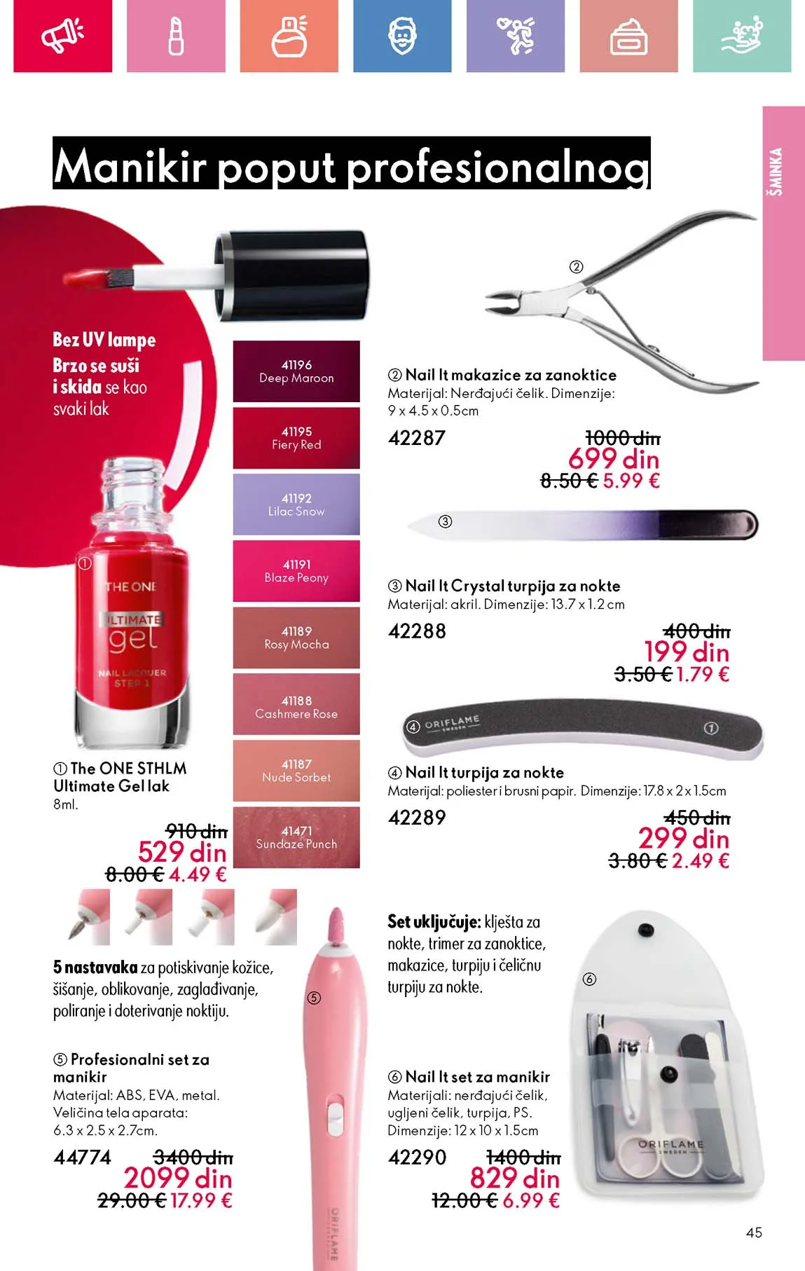 Oriflame kataloška ponuda sniženja