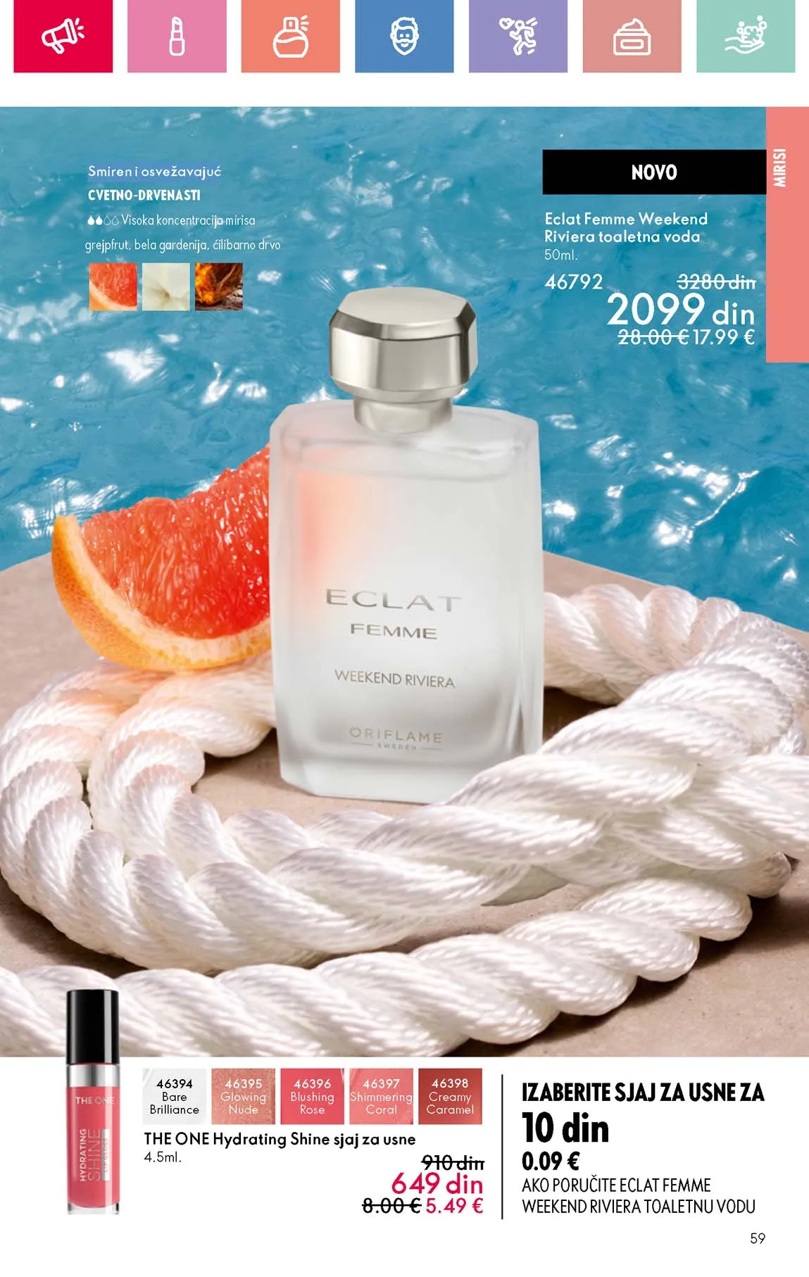 Oriflame kataloška ponuda sniženja