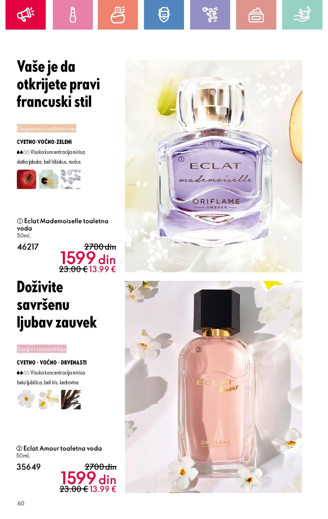 Oriflame kataloška ponuda sniženja
