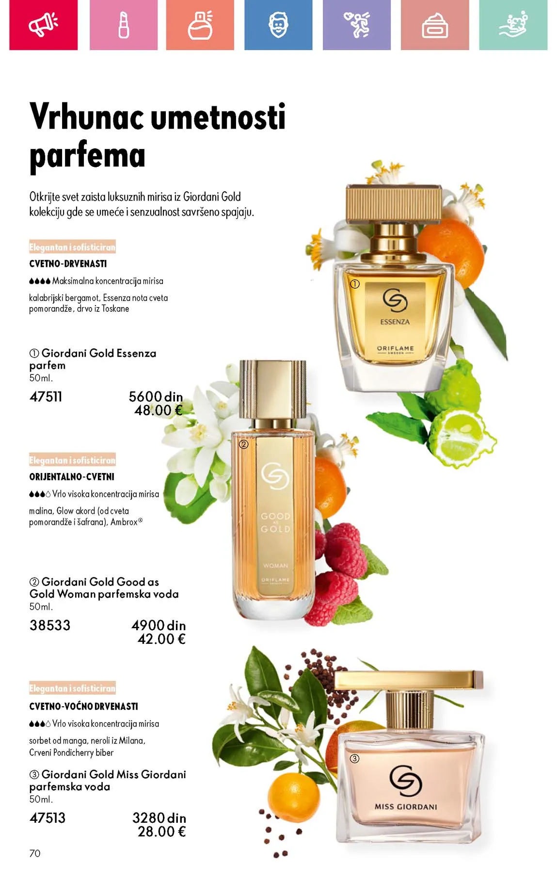 Oriflame kataloška ponuda sniženja