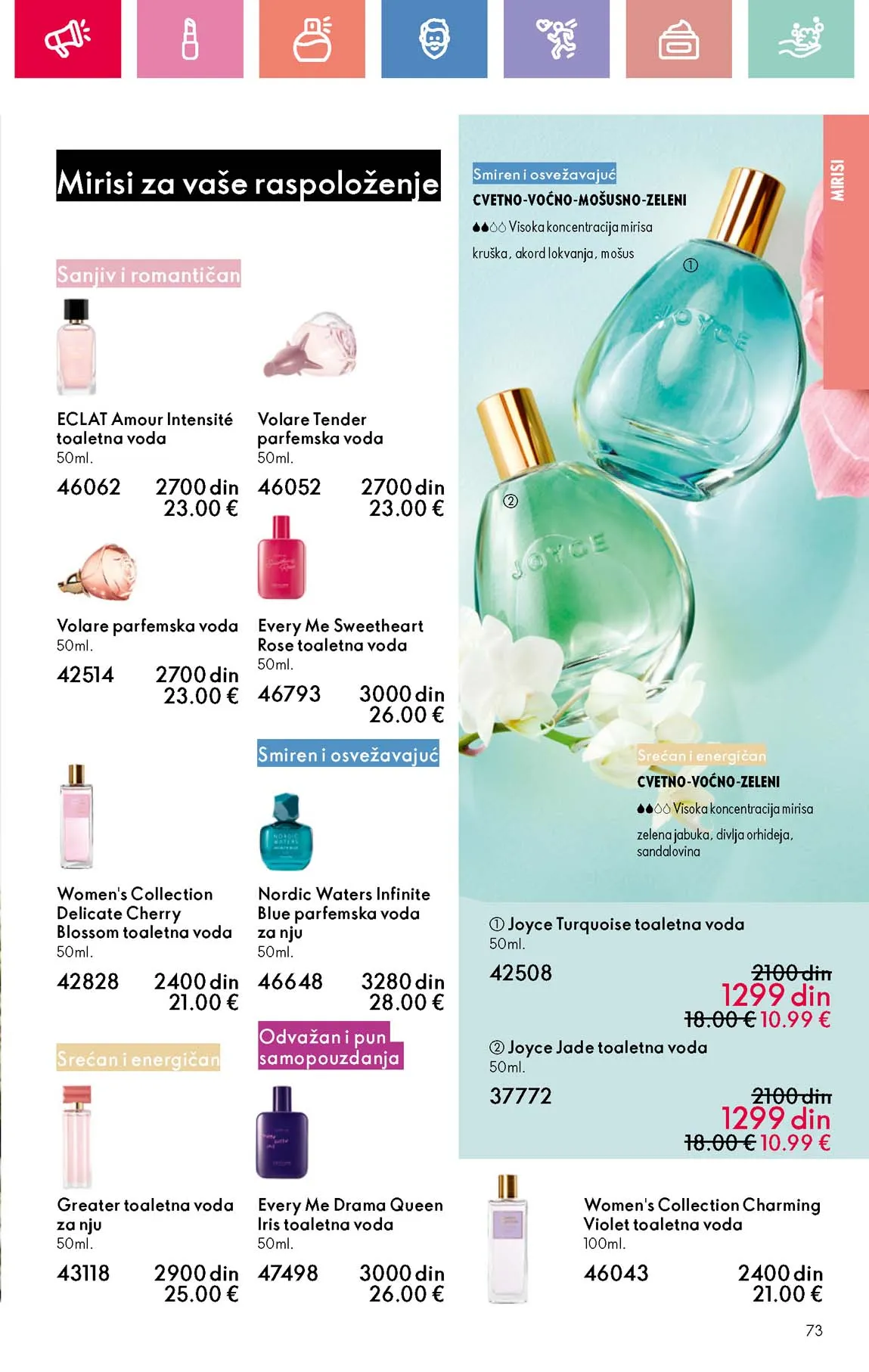 Oriflame kataloška ponuda sniženja