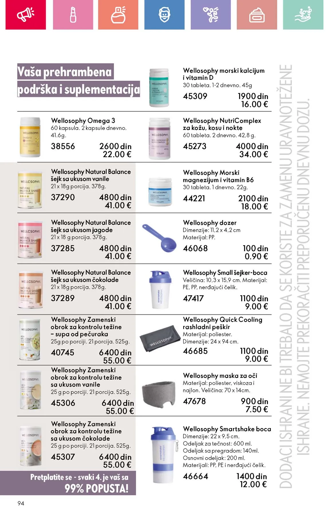 Oriflame kataloška ponuda sniženja