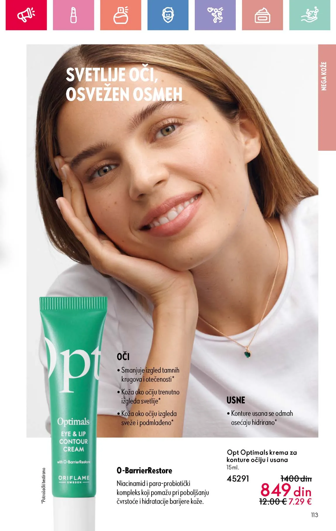 Oriflame kataloška ponuda sniženja