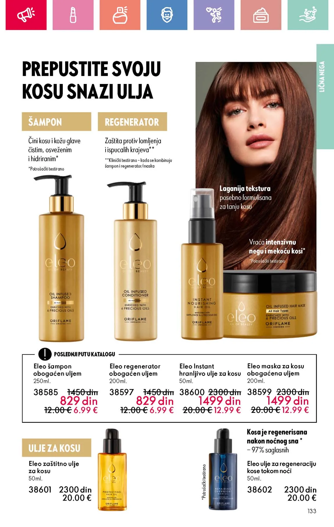 Oriflame kataloška ponuda sniženja
