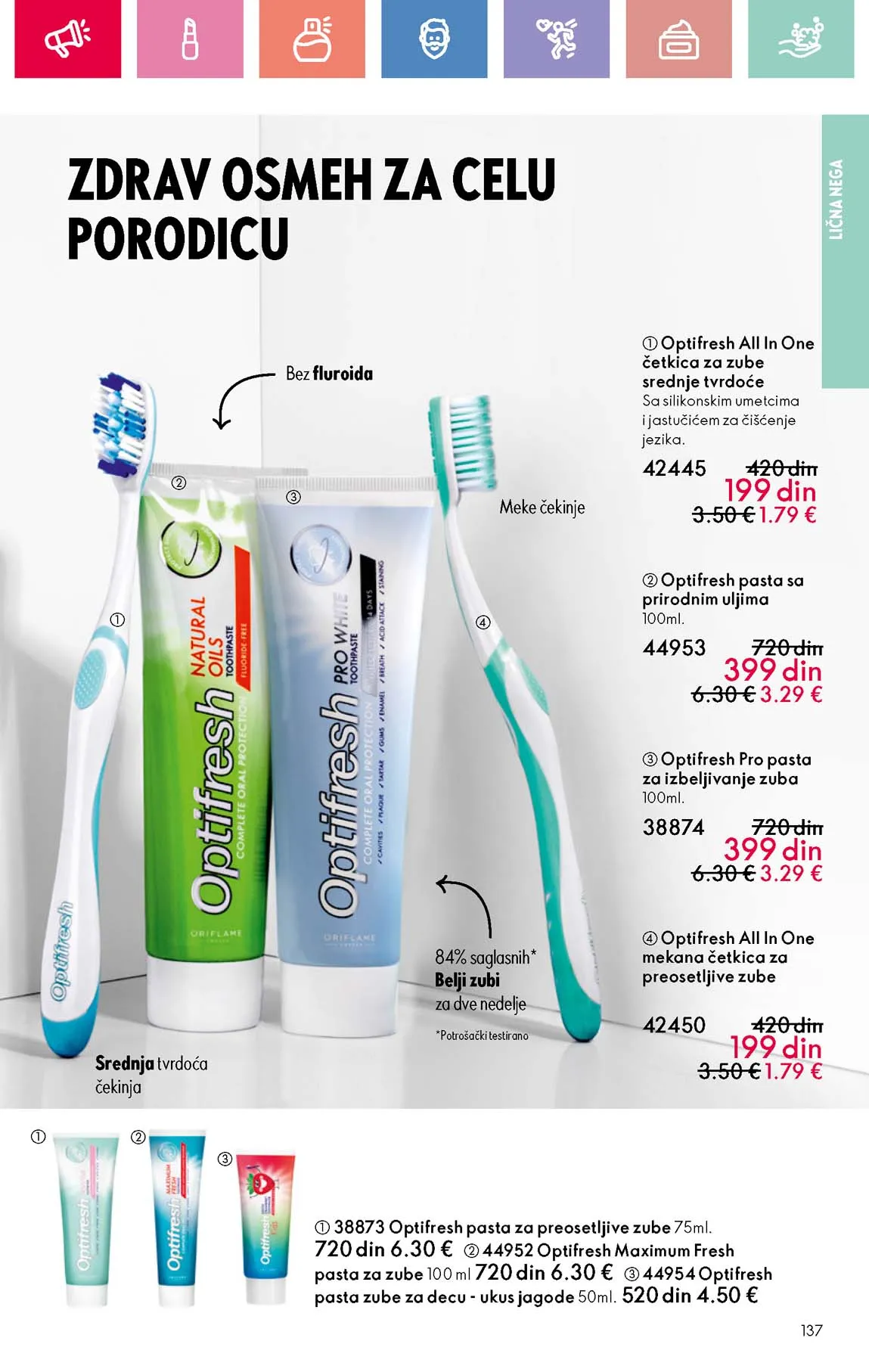 Oriflame kataloška ponuda sniženja