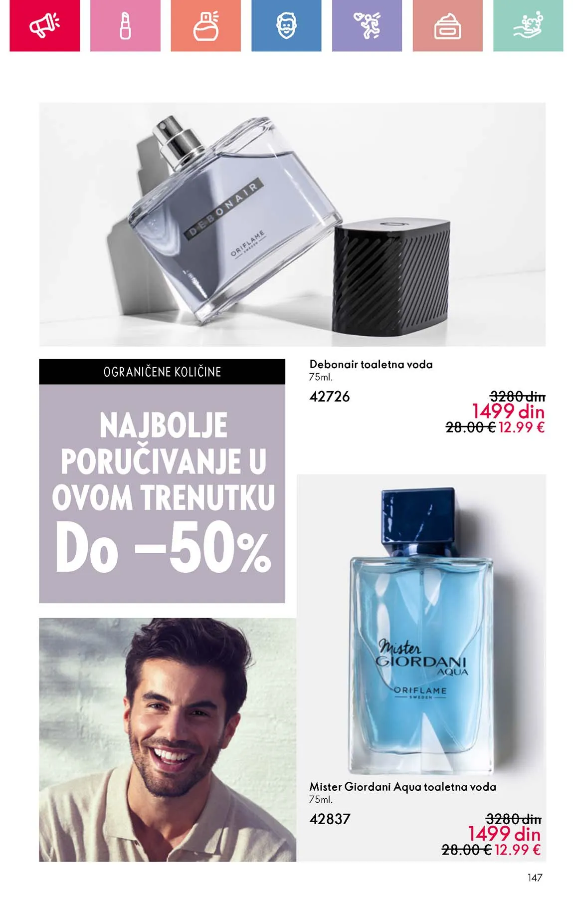 Oriflame kataloška ponuda sniženja