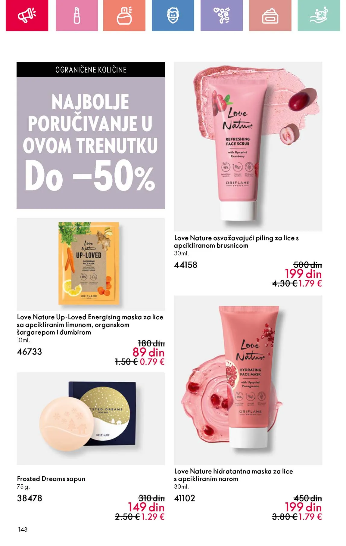 Oriflame kataloška ponuda sniženja