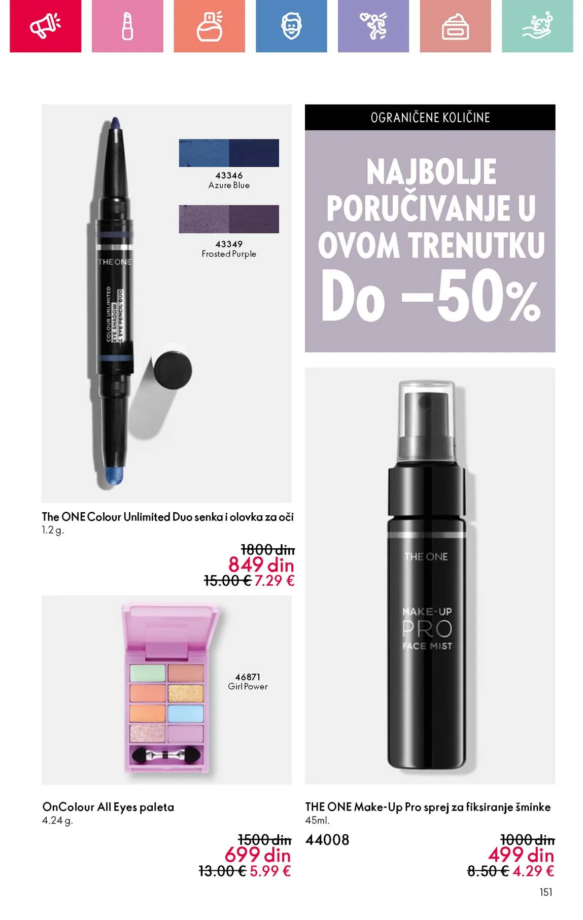 Oriflame kataloška ponuda sniženja