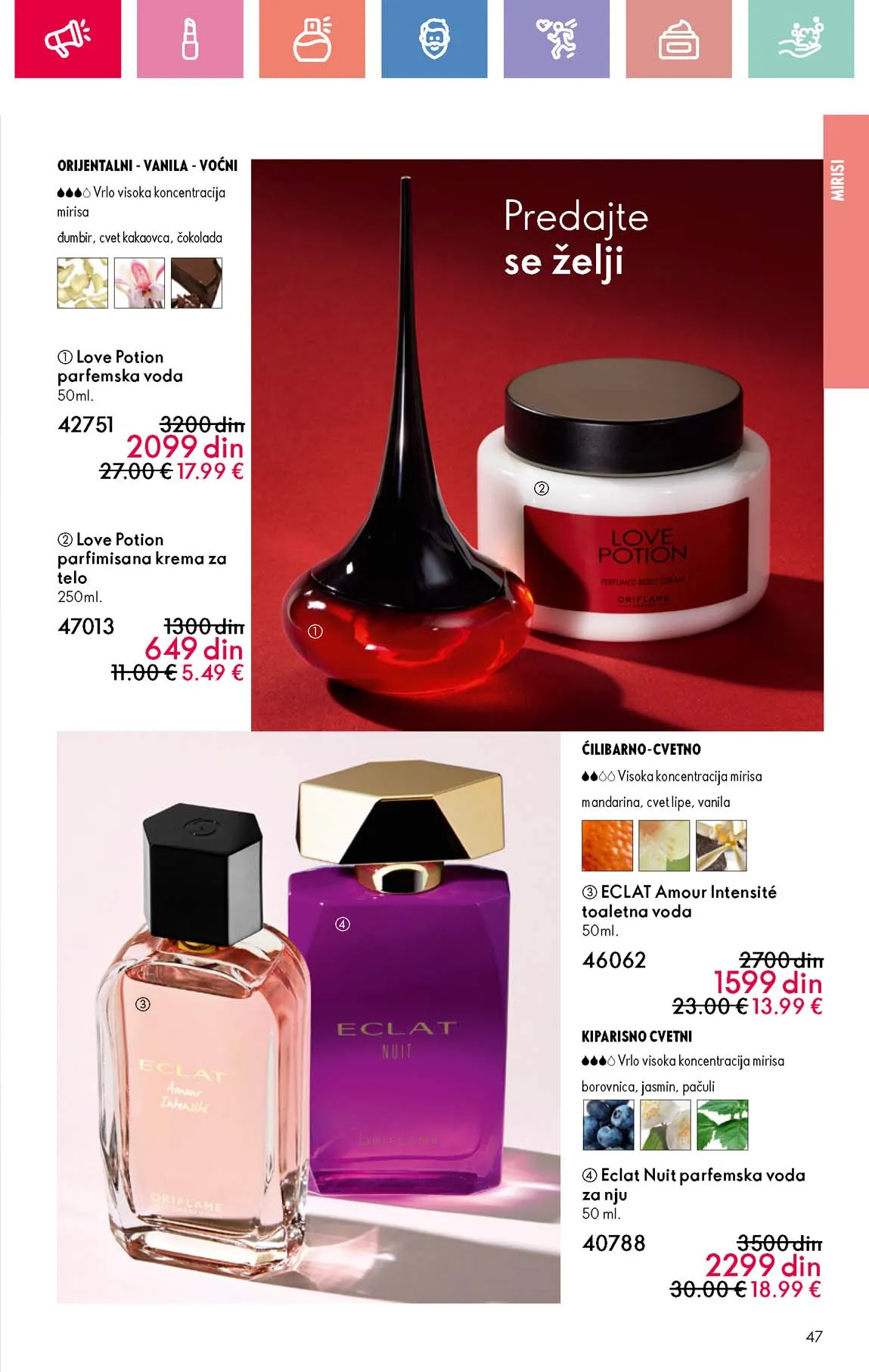 Oriflame kataloška ponuda sniženja