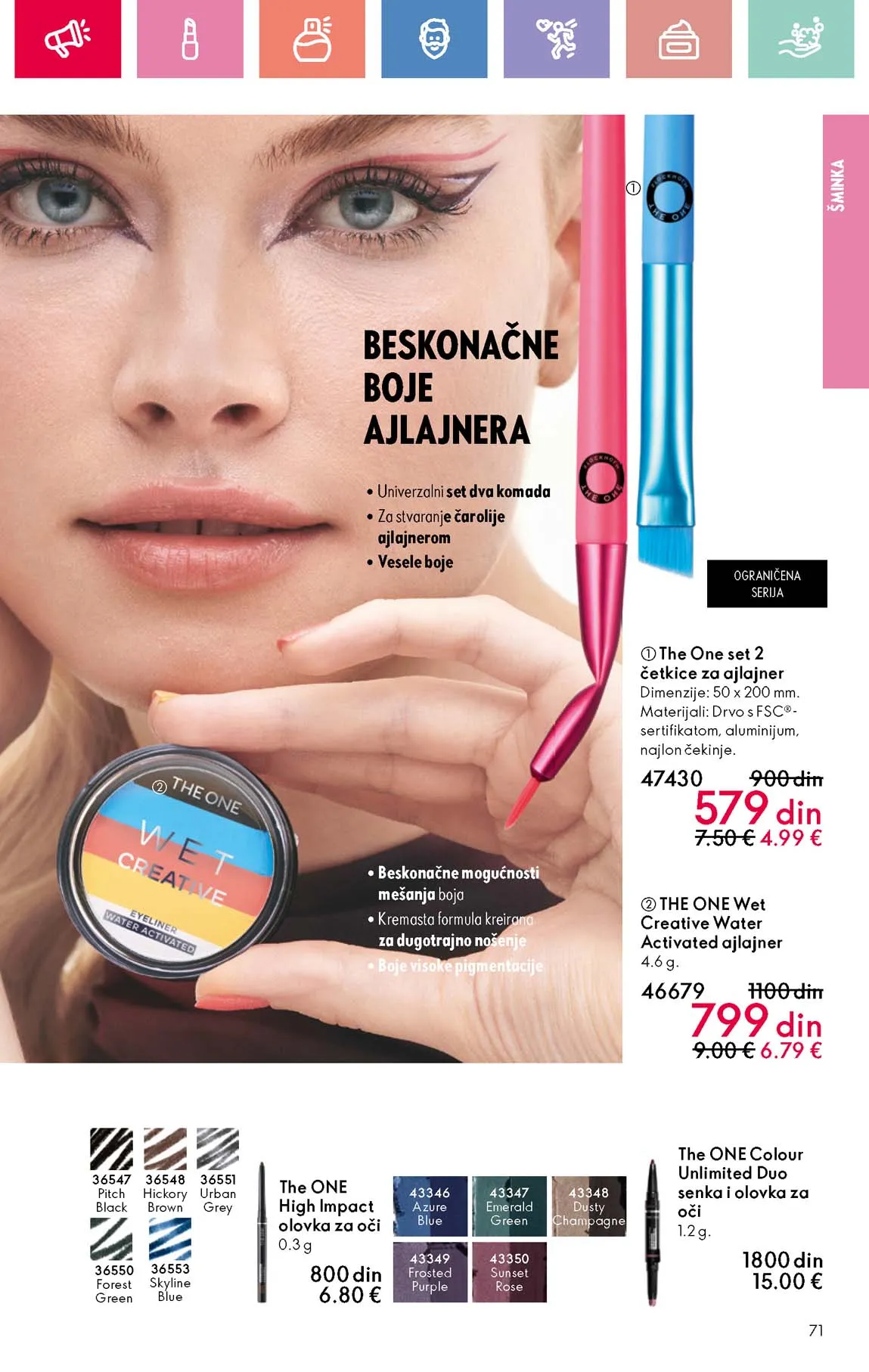 Oriflame kataloška ponuda sniženja