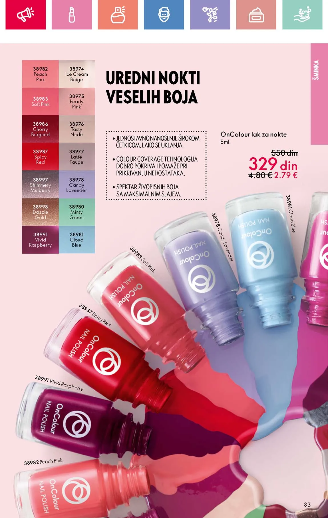 Oriflame kataloška ponuda sniženja