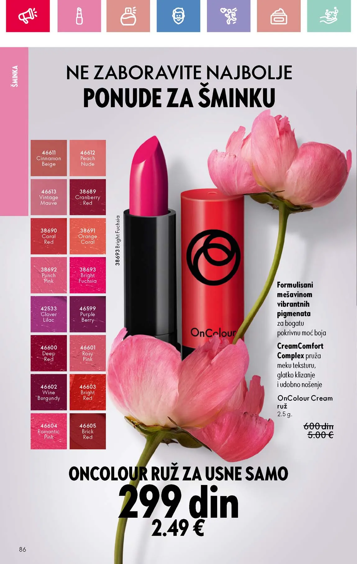 Oriflame kataloška ponuda sniženja