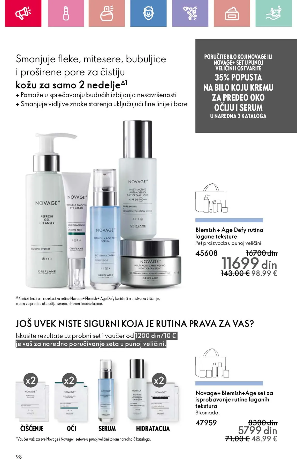 Oriflame kataloška ponuda sniženja