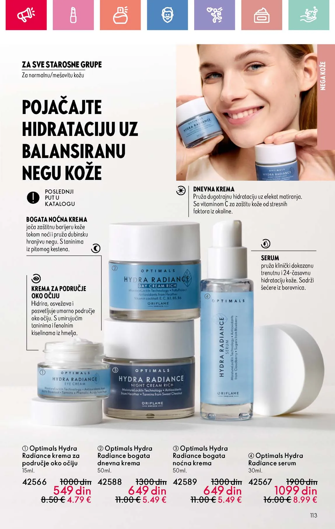 Oriflame kataloška ponuda sniženja