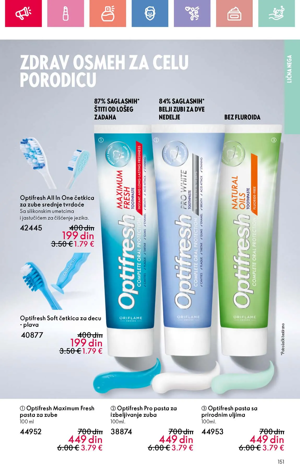 Oriflame kataloška ponuda sniženja