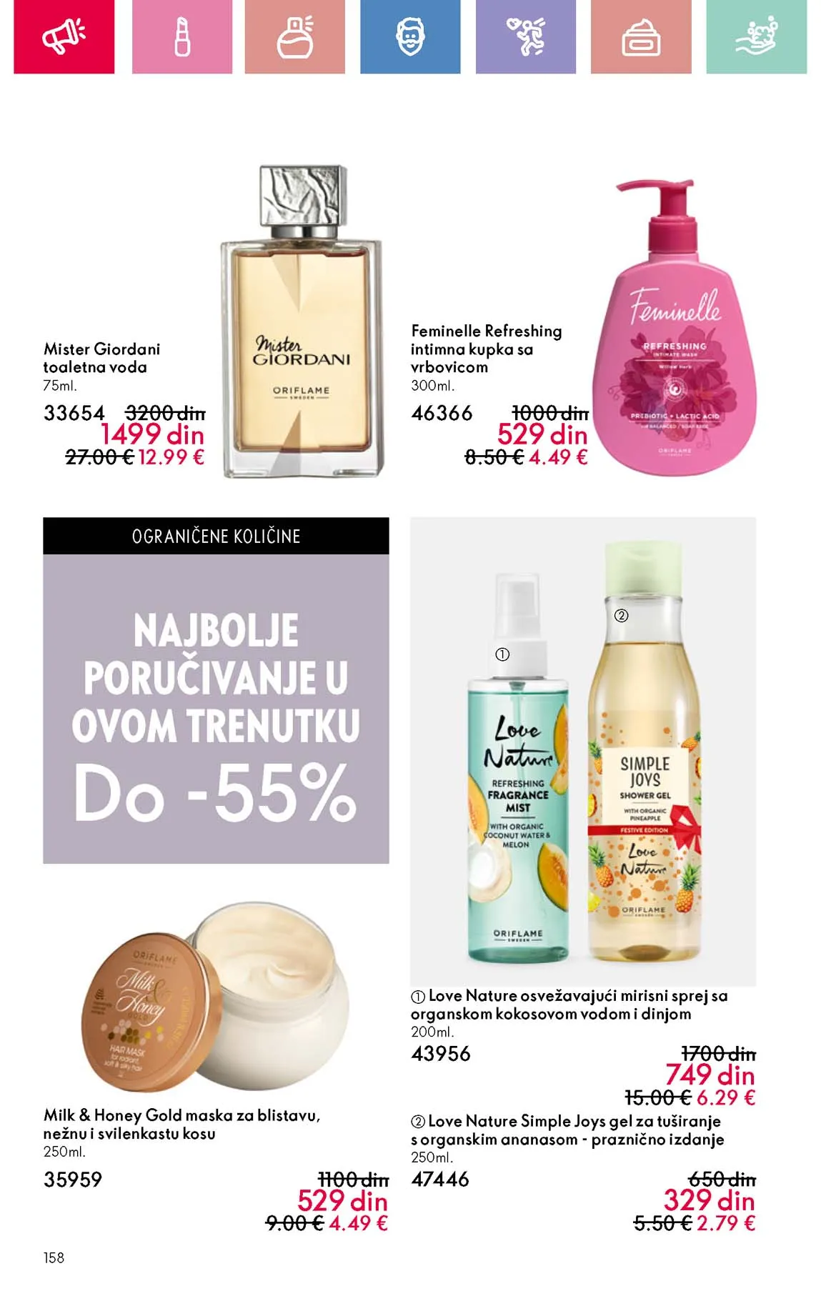 Oriflame kataloška ponuda sniženja