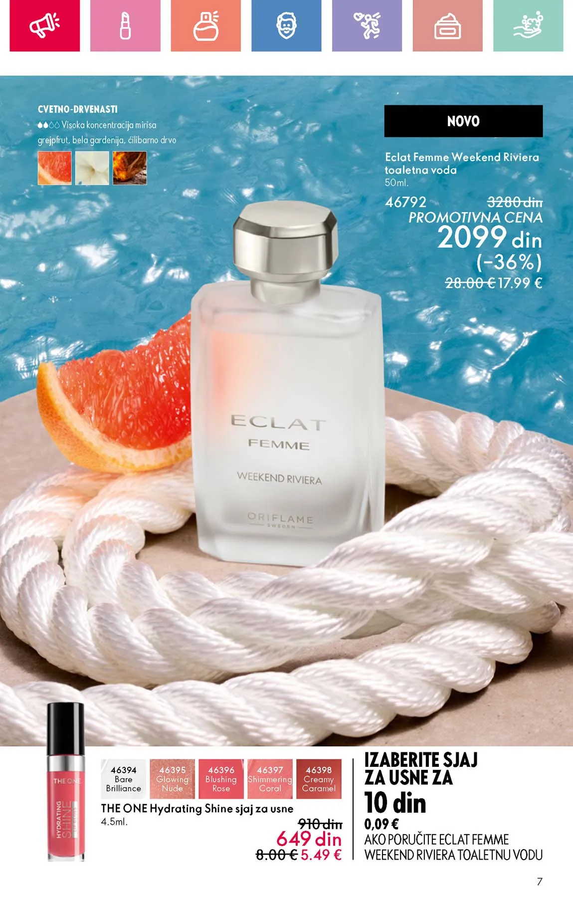 Oriflame kataloška ponuda sniženja