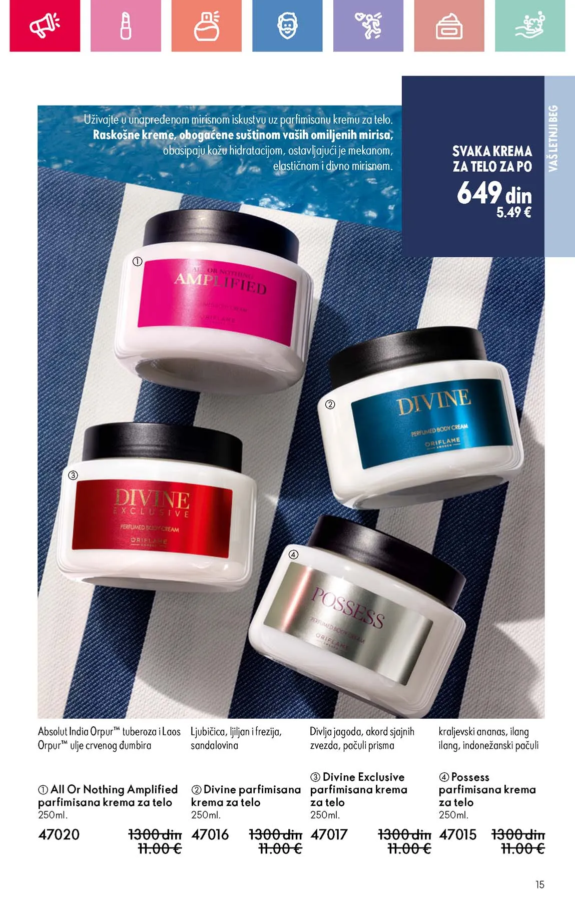Oriflame kataloška ponuda sniženja