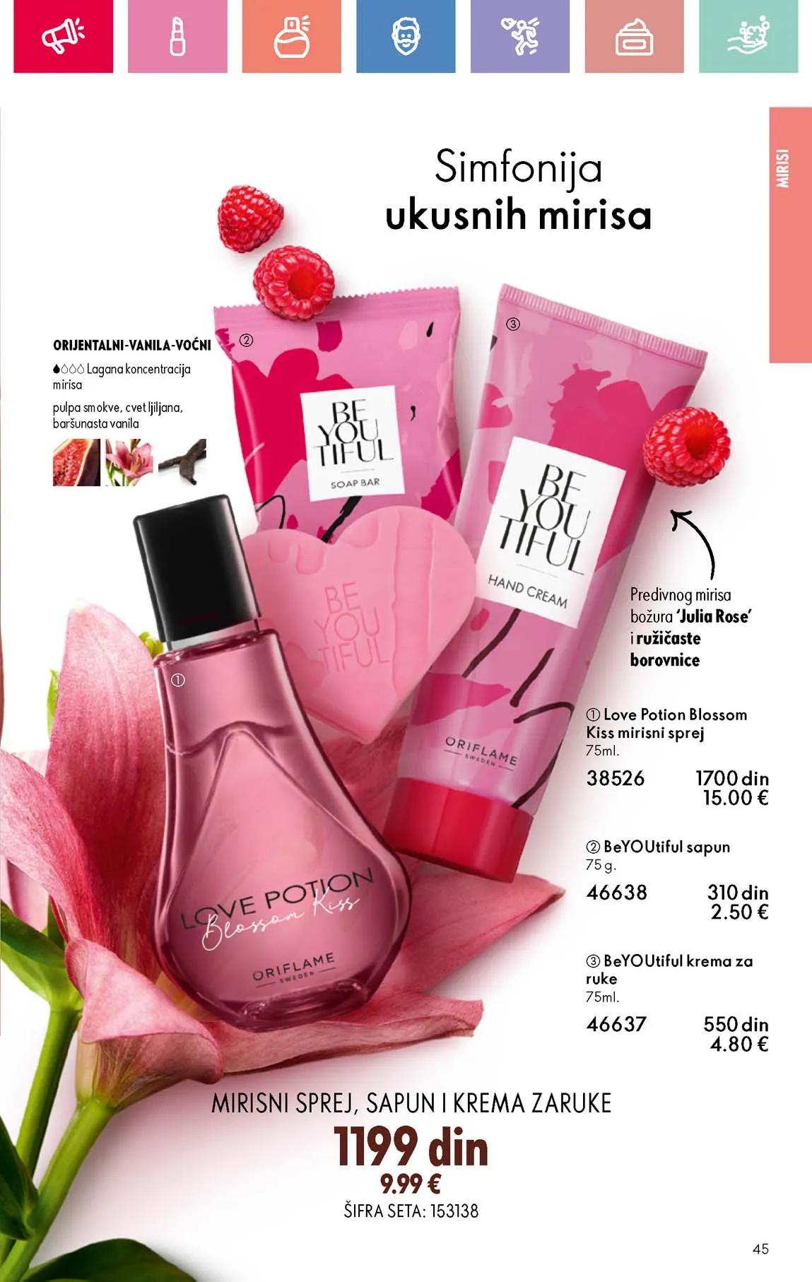 Oriflame kataloška ponuda sniženja