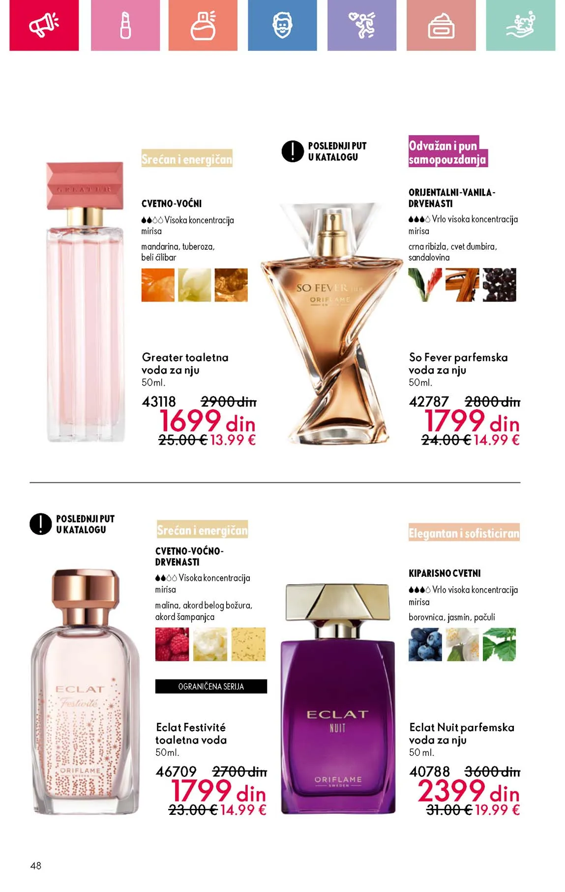 Oriflame kataloška ponuda sniženja