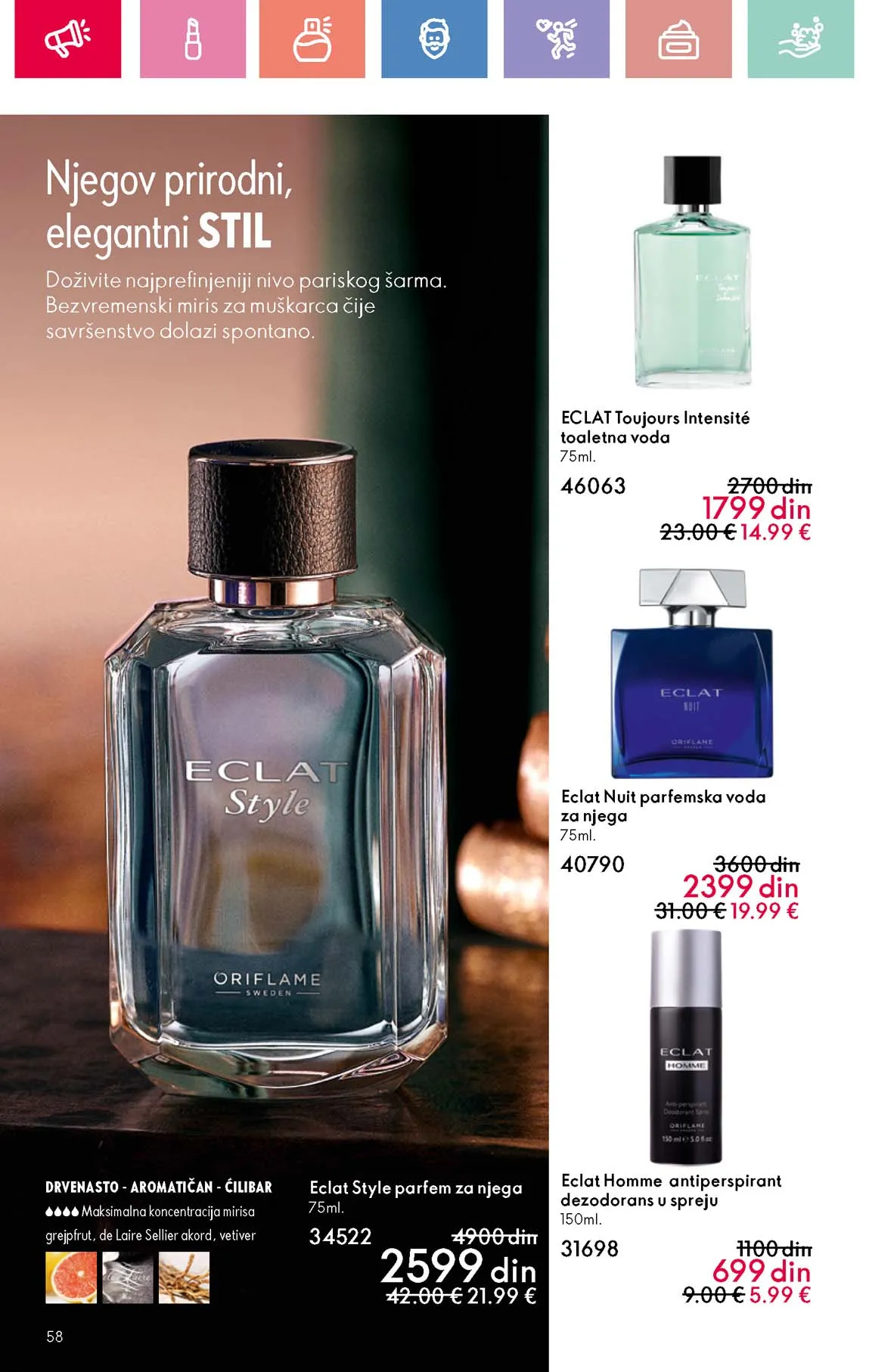 Oriflame kataloška ponuda sniženja