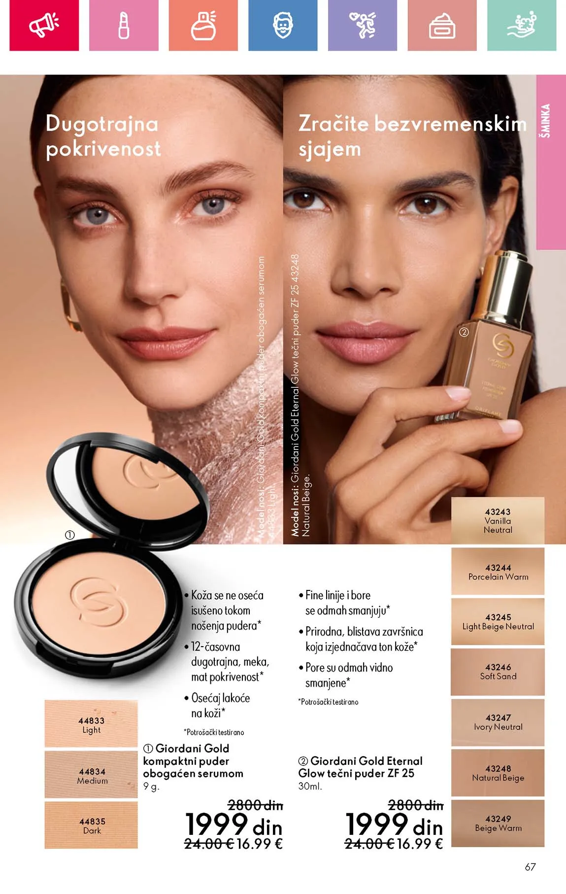 Oriflame kataloška ponuda sniženja