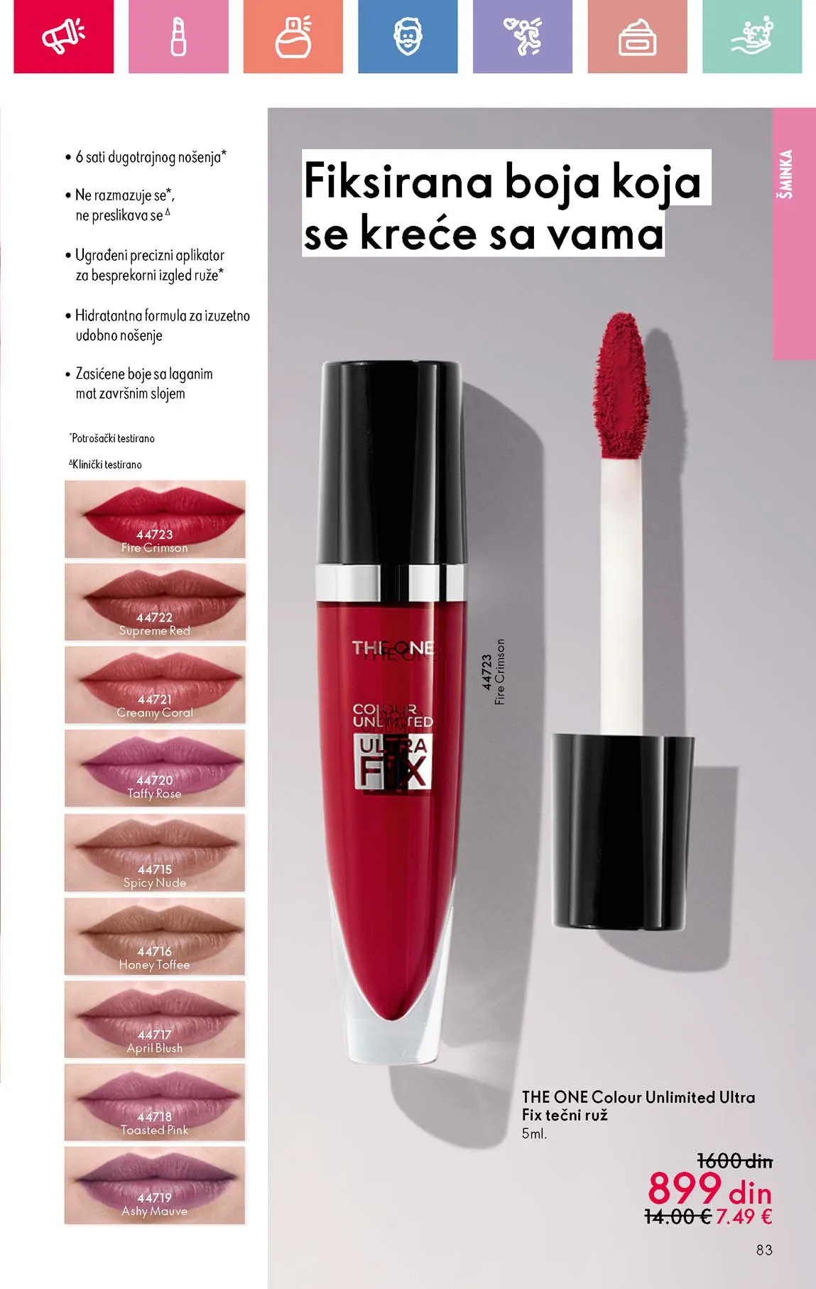 Oriflame kataloška ponuda sniženja