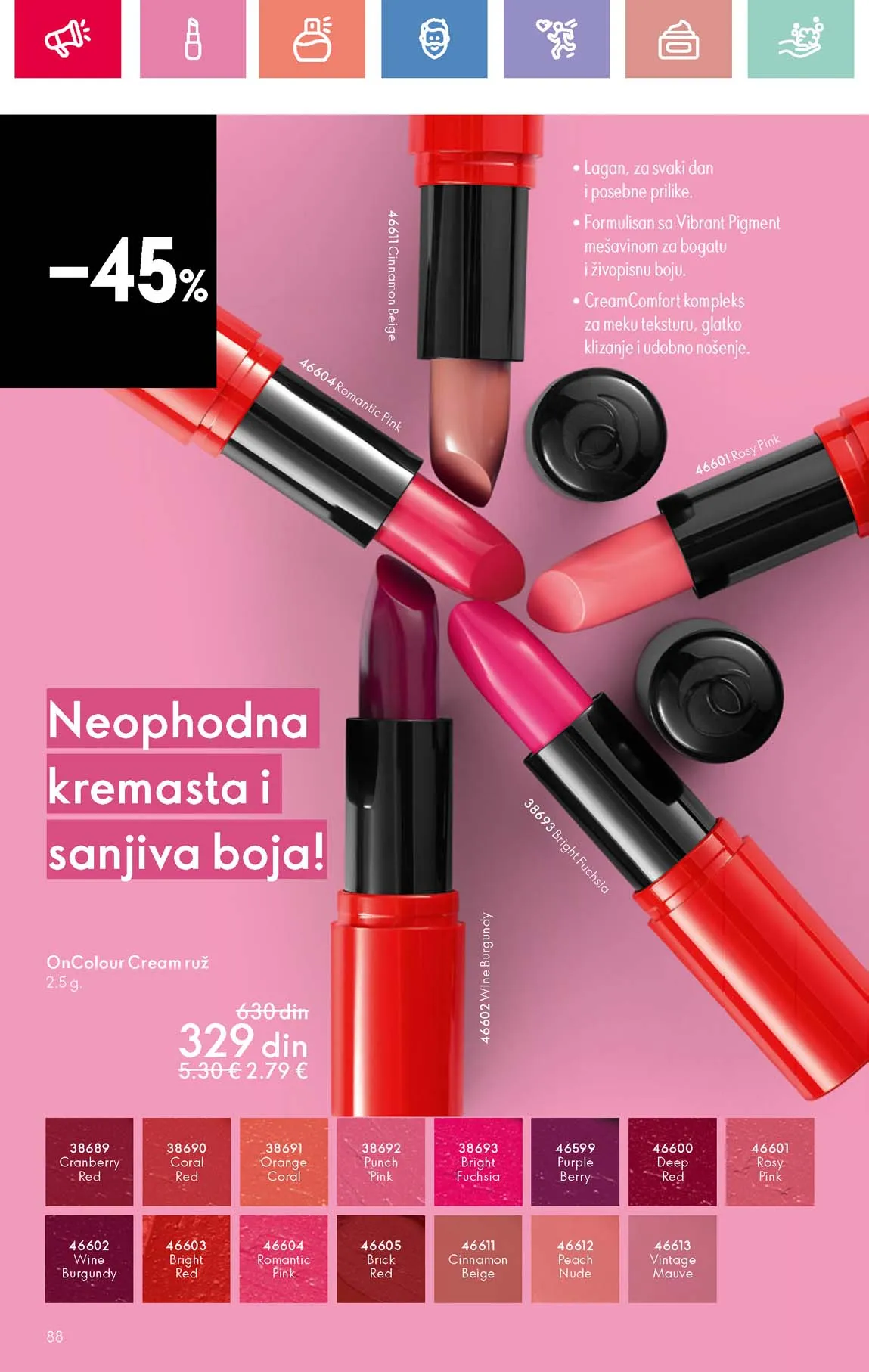 Oriflame kataloška ponuda sniženja