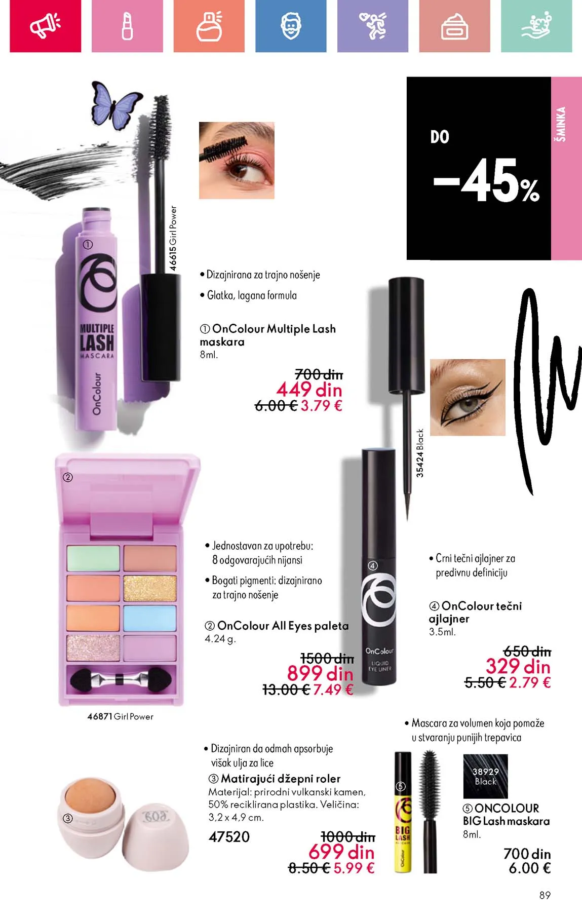 Oriflame kataloška ponuda sniženja