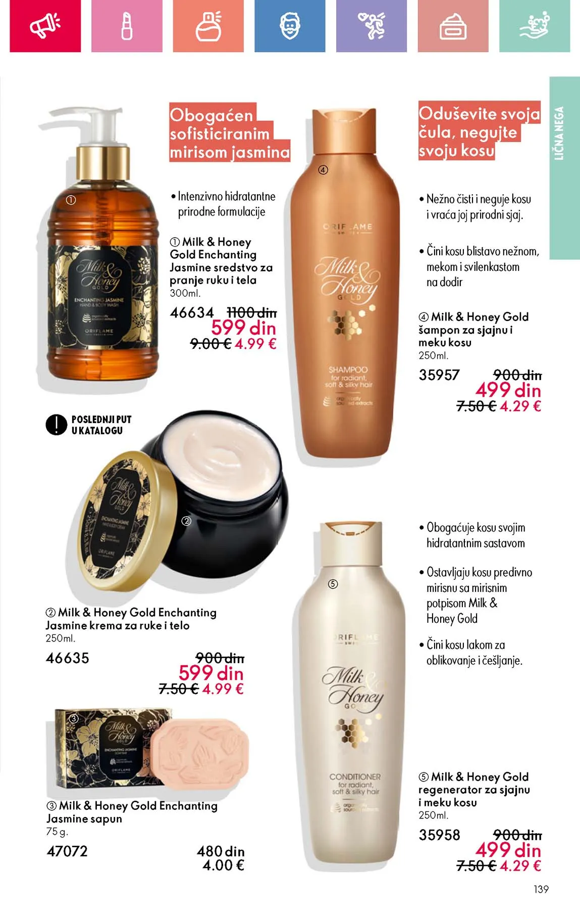 Oriflame kataloška ponuda sniženja