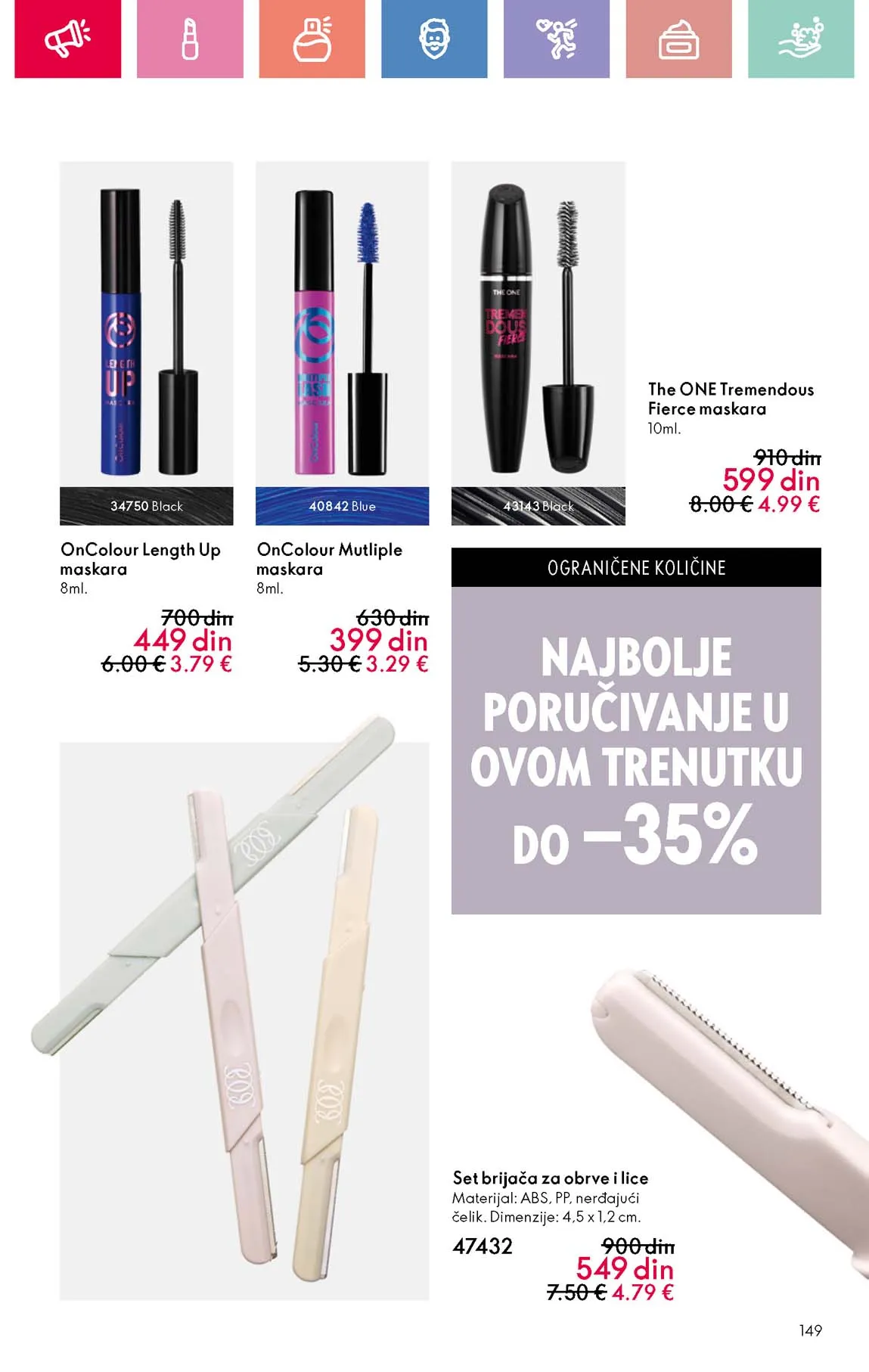 Oriflame kataloška ponuda sniženja