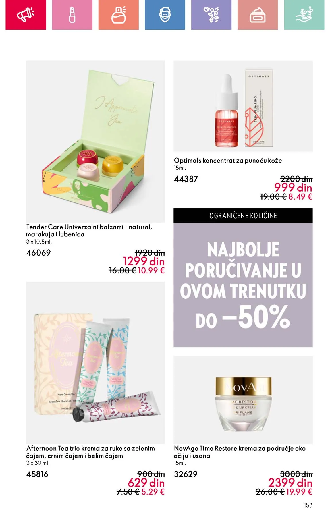 Oriflame kataloška ponuda sniženja