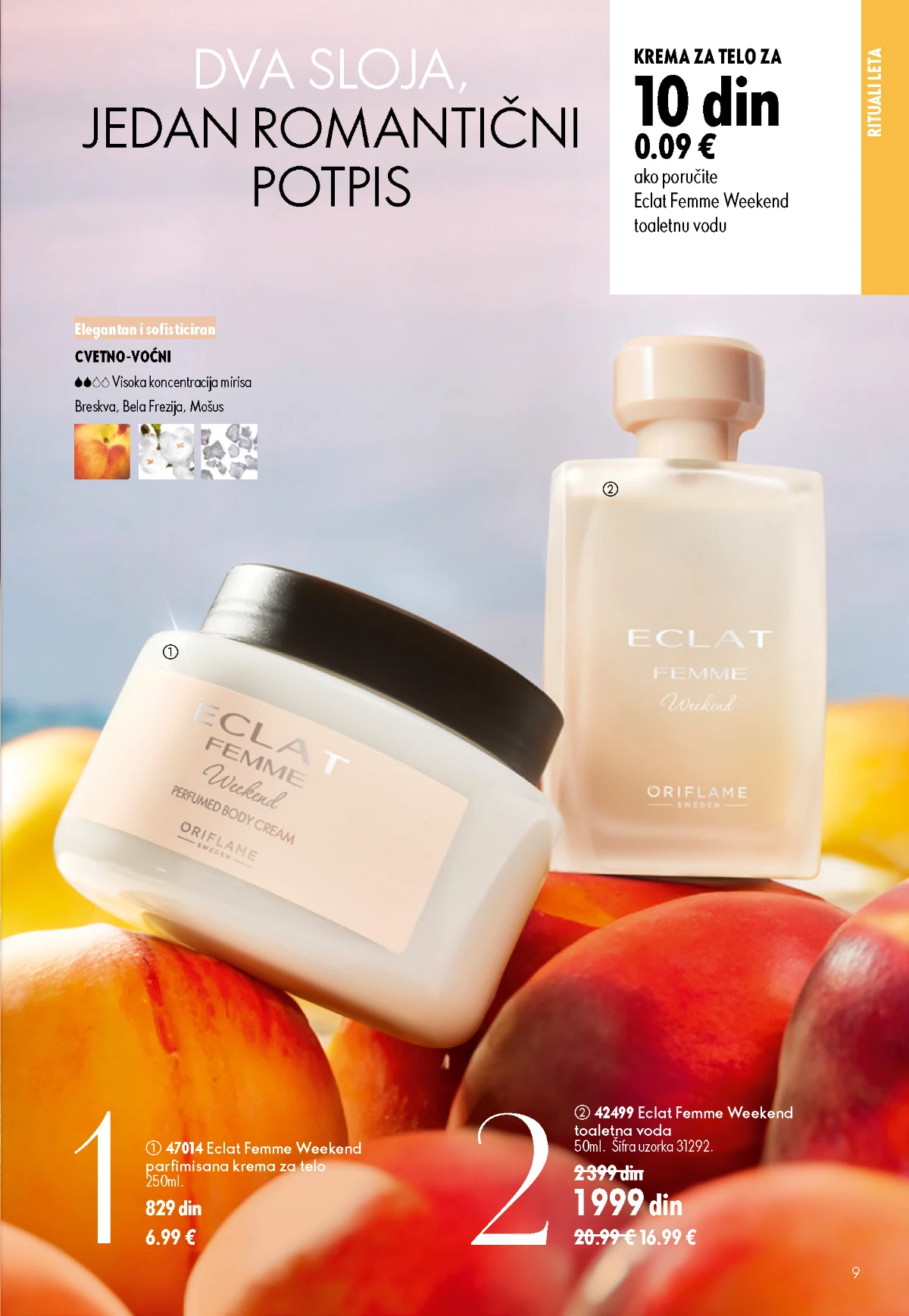 Oriflame katalog mart 2026 strana 9 Oriflame kozmetika katalog sniženja strana 9