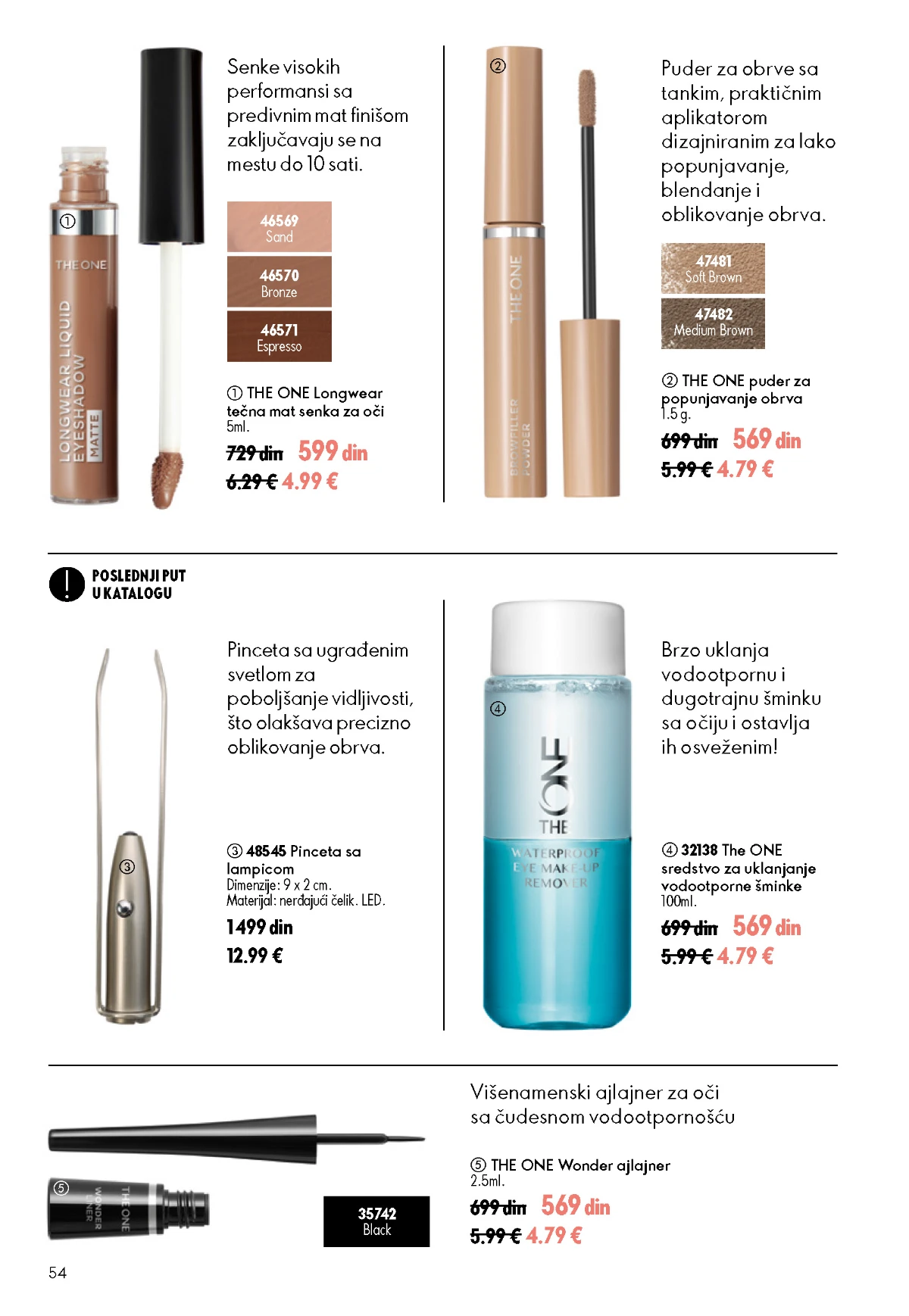 Oriflame kataloška ponuda sniženja