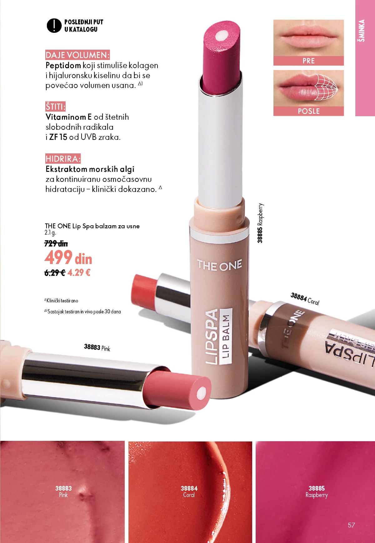Oriflame kataloška ponuda sniženja