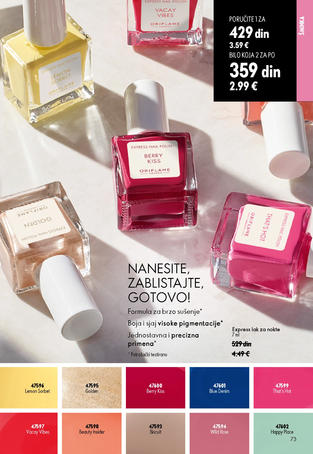 Oriflame kataloška ponuda sniženja