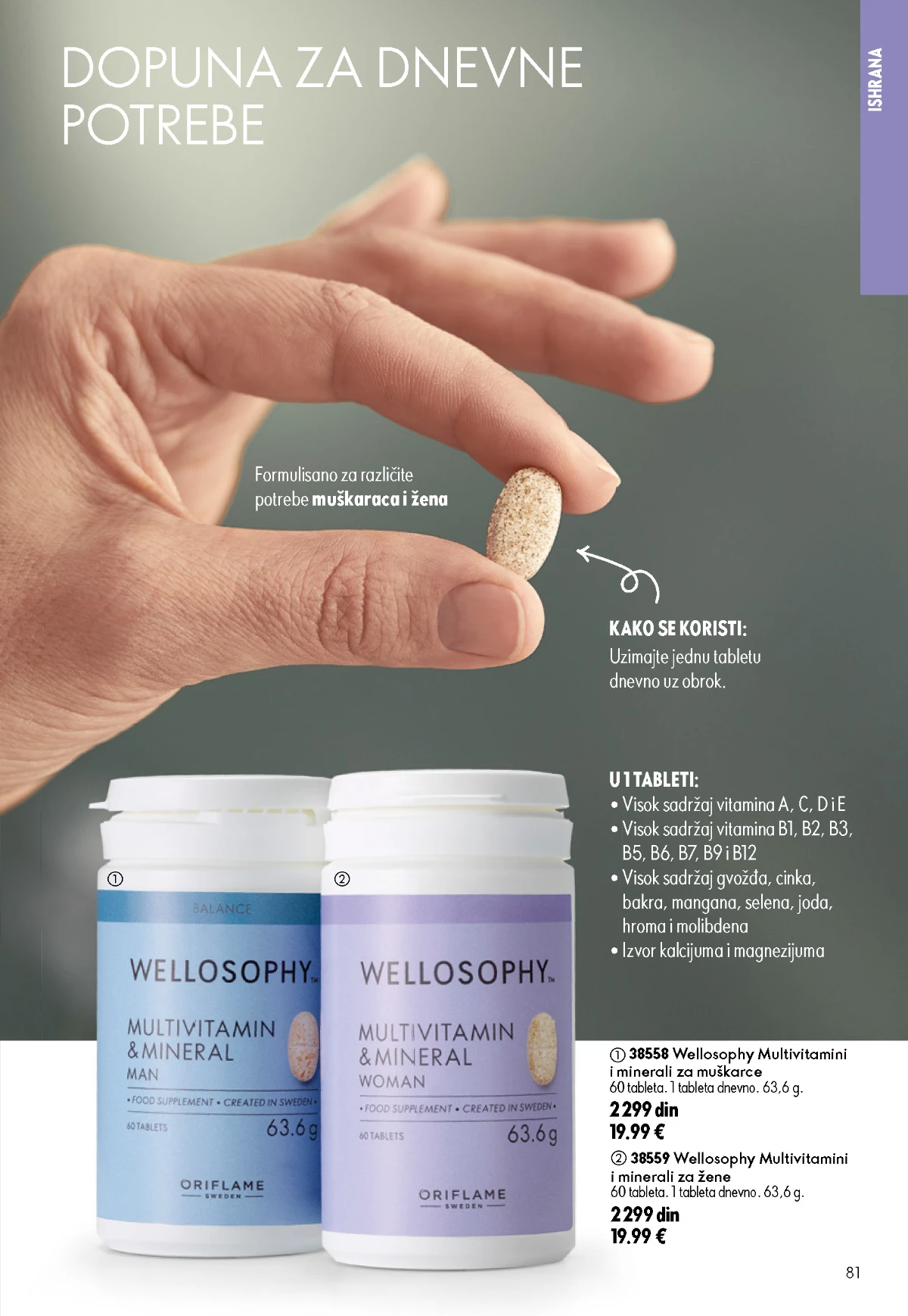 Oriflame kataloška ponuda sniženja