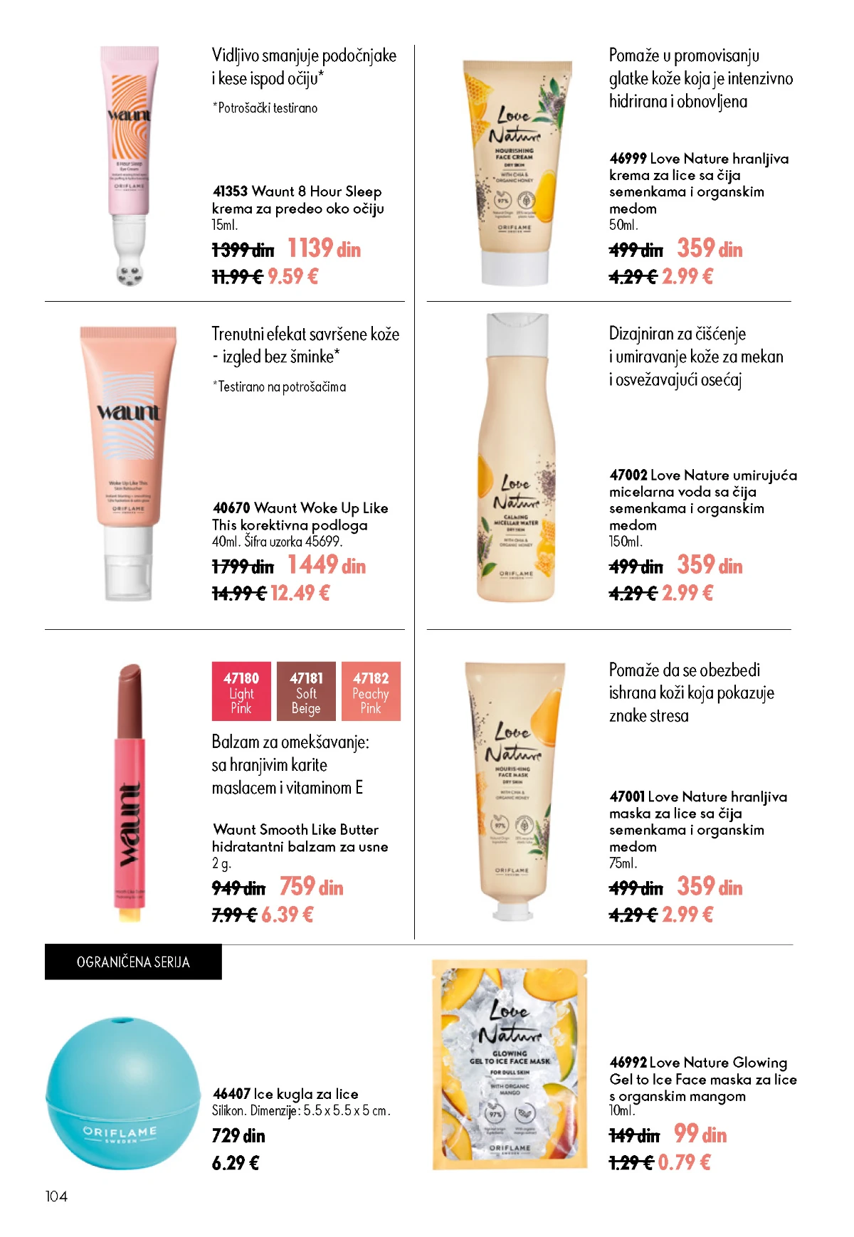 Oriflame kataloška ponuda sniženja