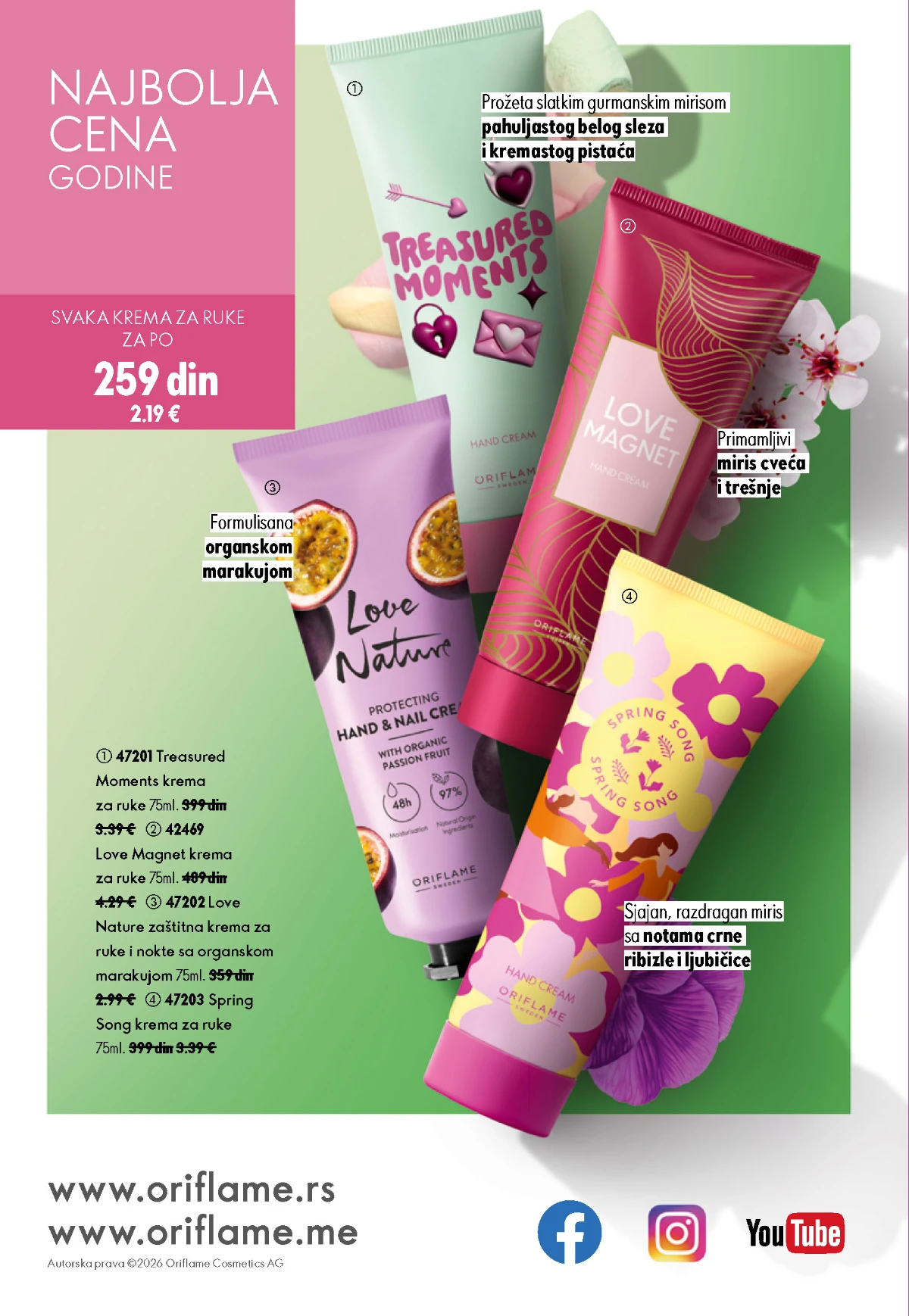 Oriflame kataloška ponuda sniženja