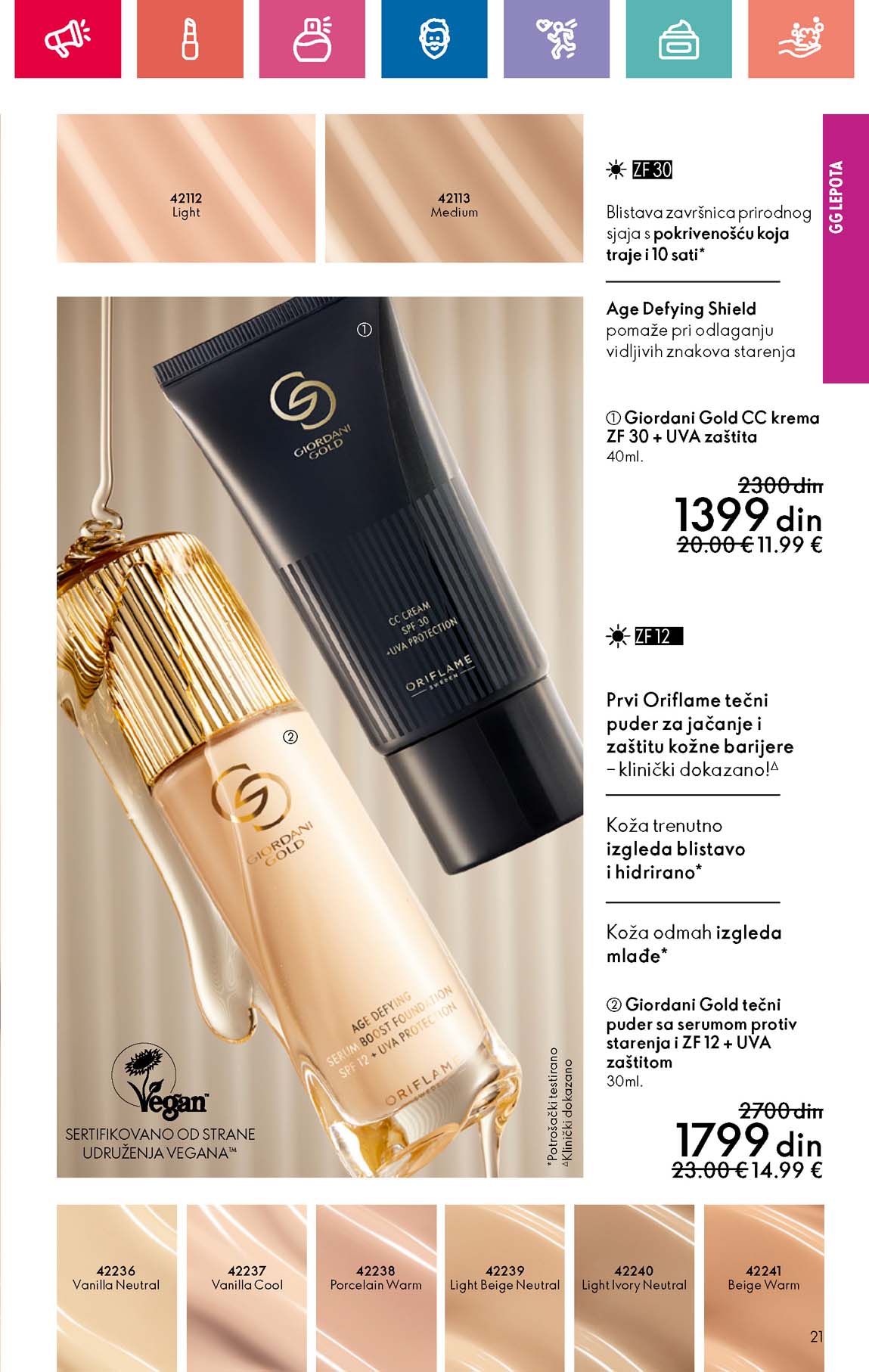 Oriflame kataloška ponuda sniženja